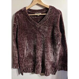 Orvis | Chenille Pullover Sweater In Mauve